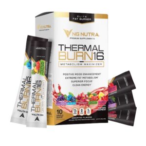 NG Nutra TB16 Thermal Burn Variety Pack 10ct Box