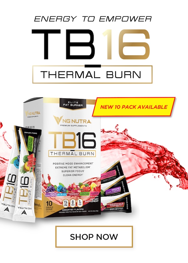 NG Nutra TB16 Thermal Burn - New 10 Count Box!