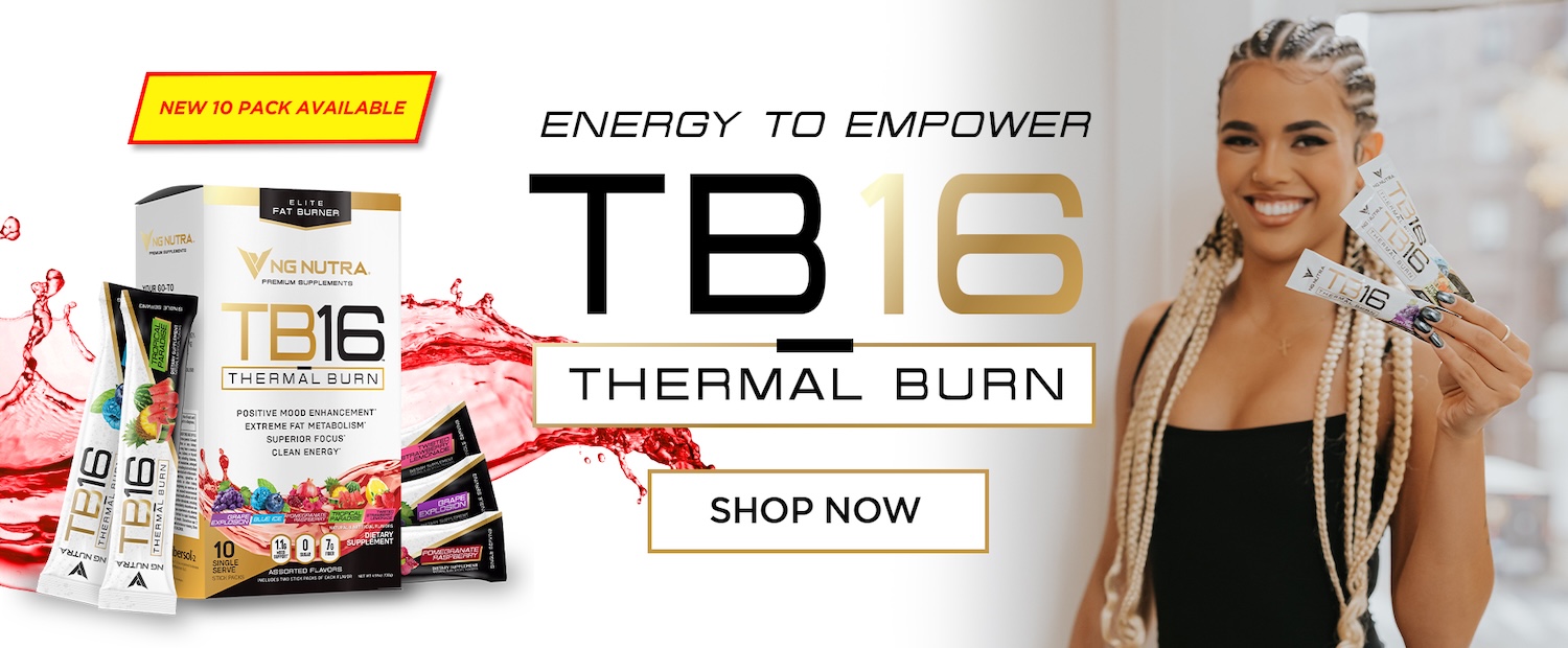 NG Nutra TB16 Thermal Burn - New 10 Count Box!